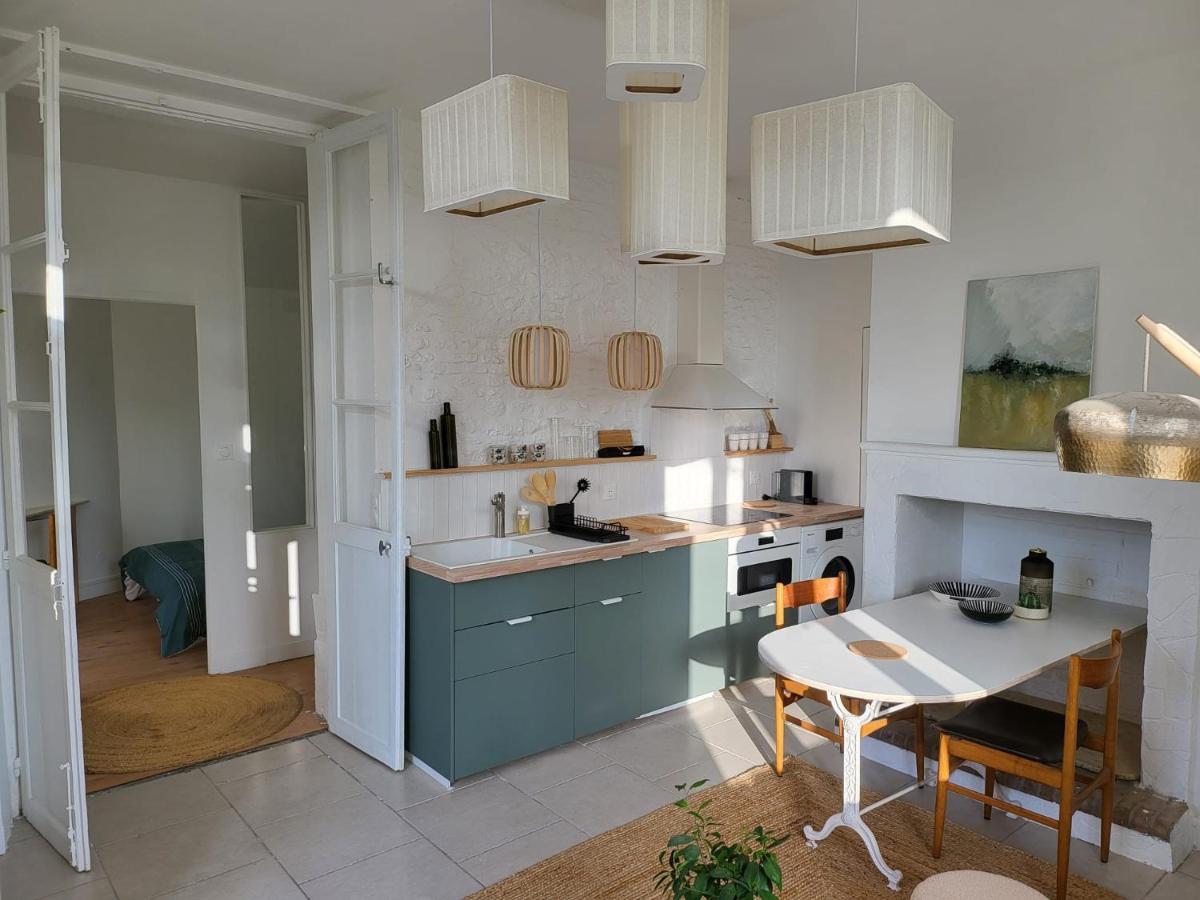 Appartement La Verrerie, Terrasse Et Jardinet 干邑 外观 照片
